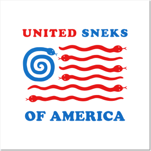 United Sneks Of America Posters and Art